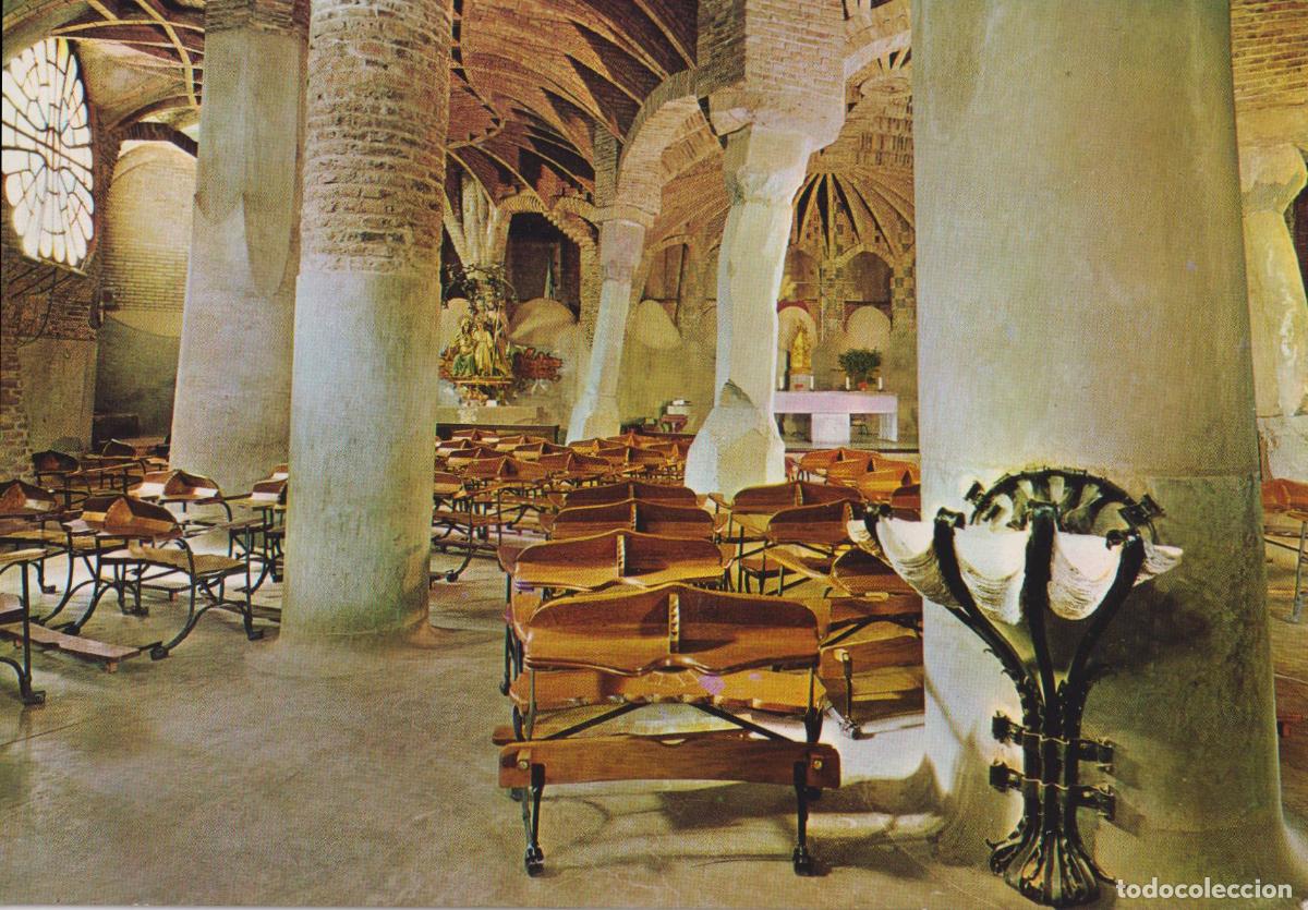 Postales: SANTA COLOMA DE CERVELLO, CRIPTA COLONIA G&Uuml;ELL (GAUD&Iacute;) &ndash; ED.BEASCOA 20087 &ndash; S/C