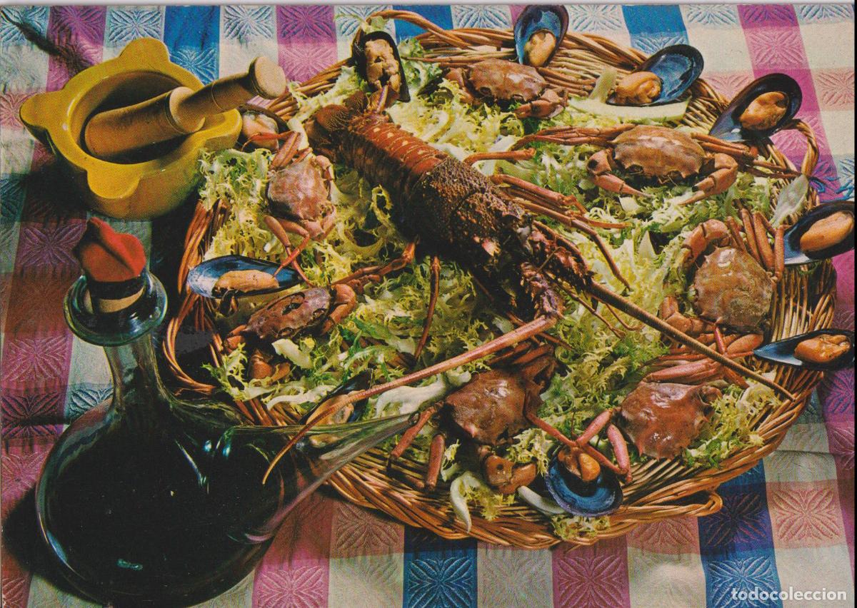 Postales: COCINA ESPA&Ntilde;OLA, ENSALADA &ndash; VIS COLOR N&ordm;153 &ndash; S/C