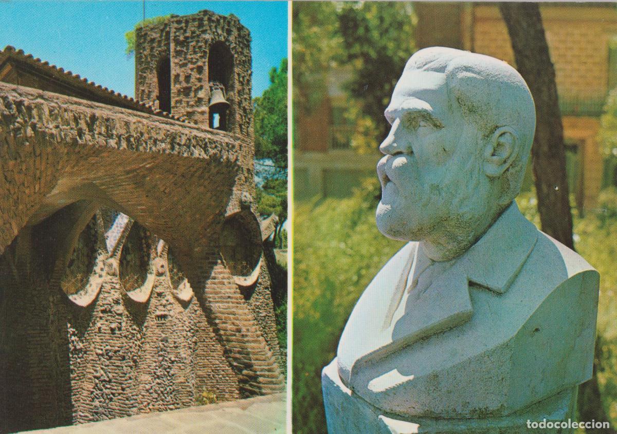 Postales: BARCELONA, COLONIA G&Uuml;ELL, ARQUITECTO ANTONI GAUD&Iacute; &ndash; ED.RO-FOTO N&ordm;3402 &ndash; S/C