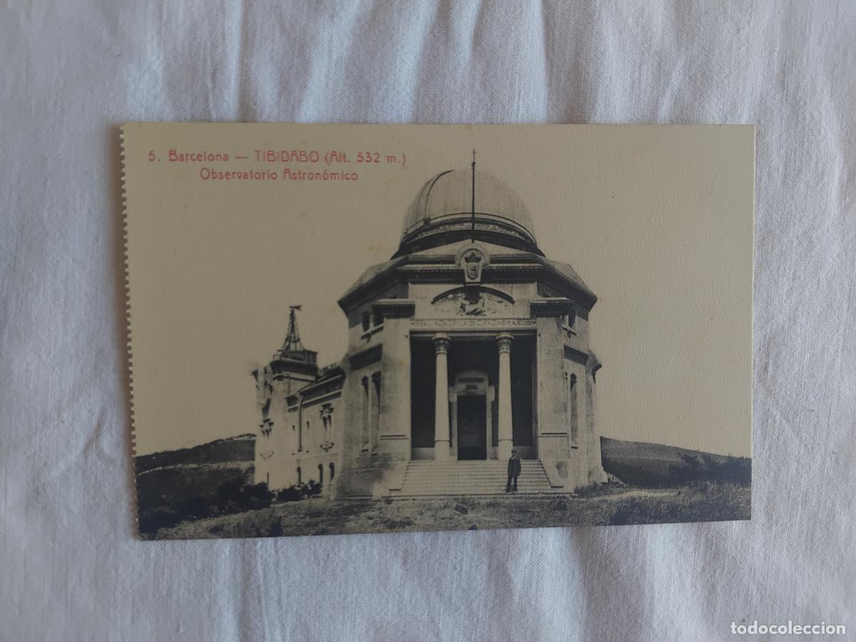 Postales: POSTAL 5. TIBIDABO (Alt. 532 m ).OBSERVATORIO ASTRONOMICO. L. ROISIN FOTOGRAFO..