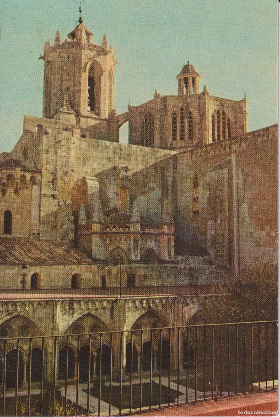 Postales: TARRAGONA, CAMPANARIO Y ABSIDE DE LA CATEDRAL - CASA CHINCHILLA N&ordm;14 - S/C