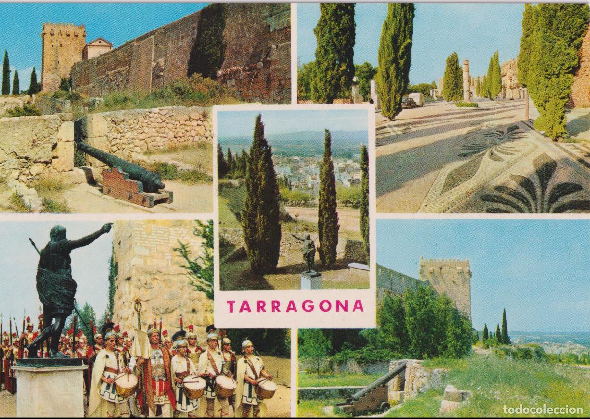 Postales: TARRAGONA, DIVERSOS ASPECTOS DE LA CIUDAD - FOTO COLOR RAYMOND N&ordm;126 - S/C
