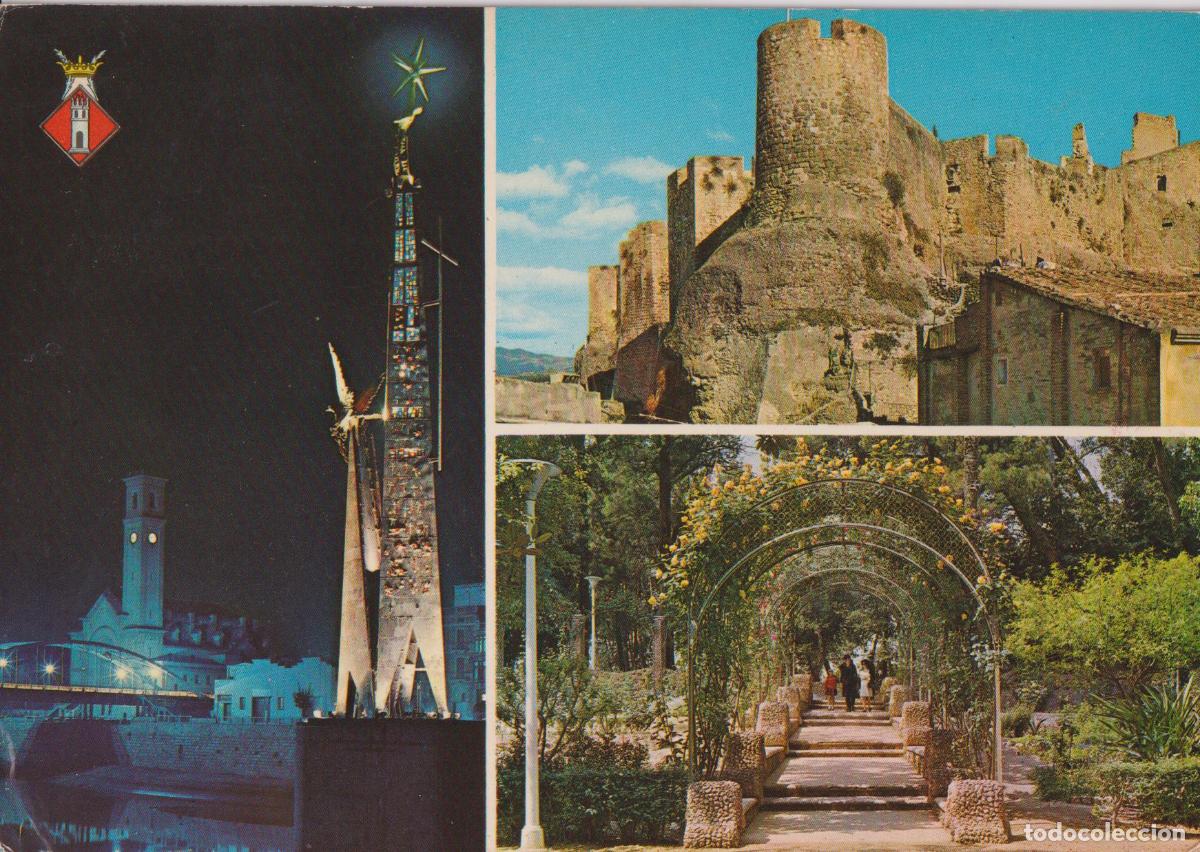 Postales: TORTOSA, MTO.CONMEMORATIVO DE LA BATALLA DEL EBRO Y PARQUE MUNICIPAL - V.C.BOLU&Ntilde;A 113 - CIRCULADA