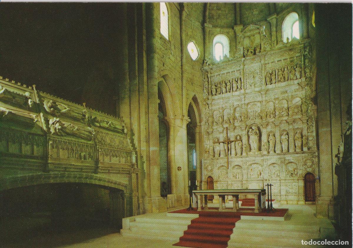 Postales: MONASTERIO DE POBLET, RETABLO D.FORMENT (S.XVI) - FOTO COLOR RAYMOND N&ordm;50 - S/C