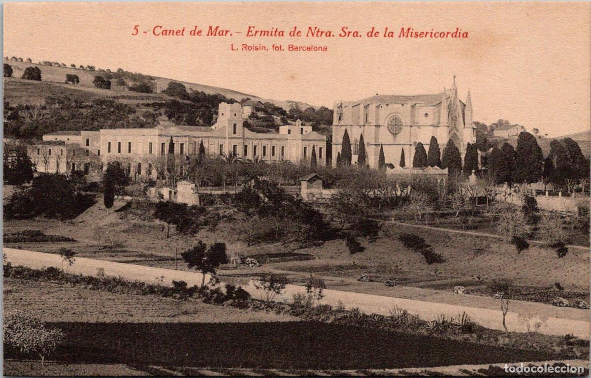Postales: Canet de Mar - Ermita de Ntra. Sra. de la Misericordia - Roisin 5 - 136x87mm