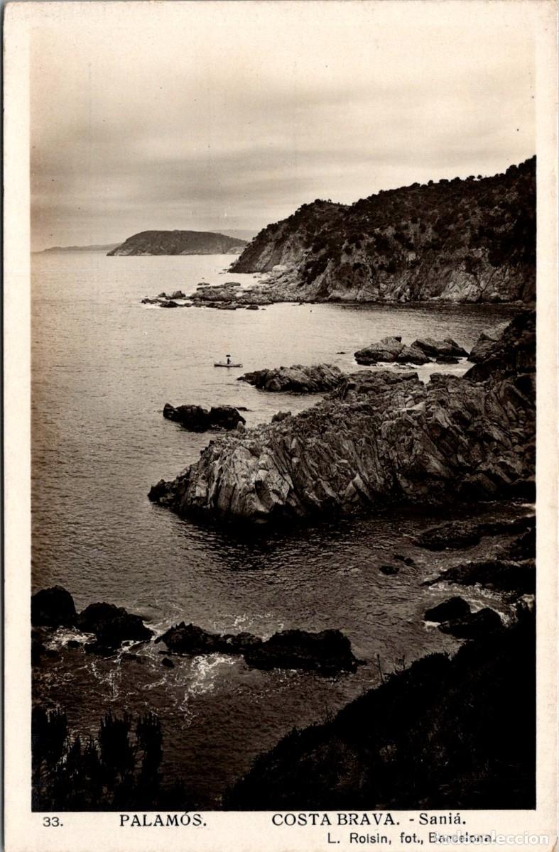 Postales: Palam&oacute;s - Costa Brava - Sani&agrave; - Roisin 33 - 140x91mm