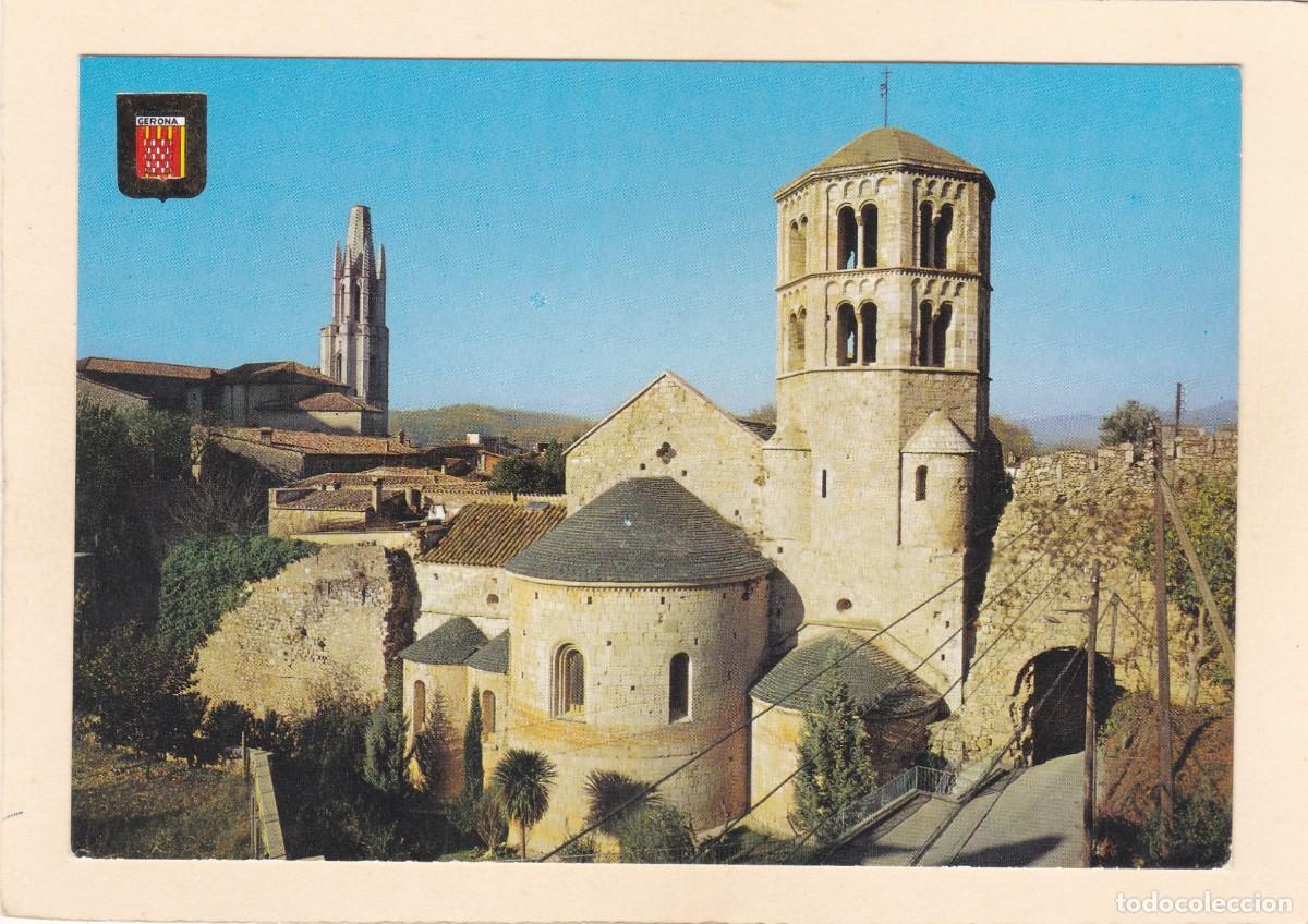 Postales: GERONA. IGLESIA DE SANT PERE DE GALLIGANTS (1974)