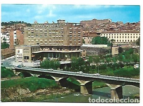Postales: PONT DE SANT FRANCESC DAMUNT EL RIU CARDONER I HOTEL PERE III.- MANRESA