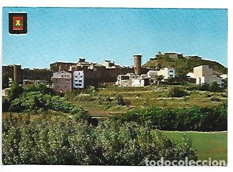 Postales: CASTILLO Y MURALLAS - CASTLE AND WALLS.- HOSTALRIC