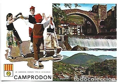 Postales: &rdquo; SARDANA, PONT I VISTA &rdquo;.- CAMPRODON