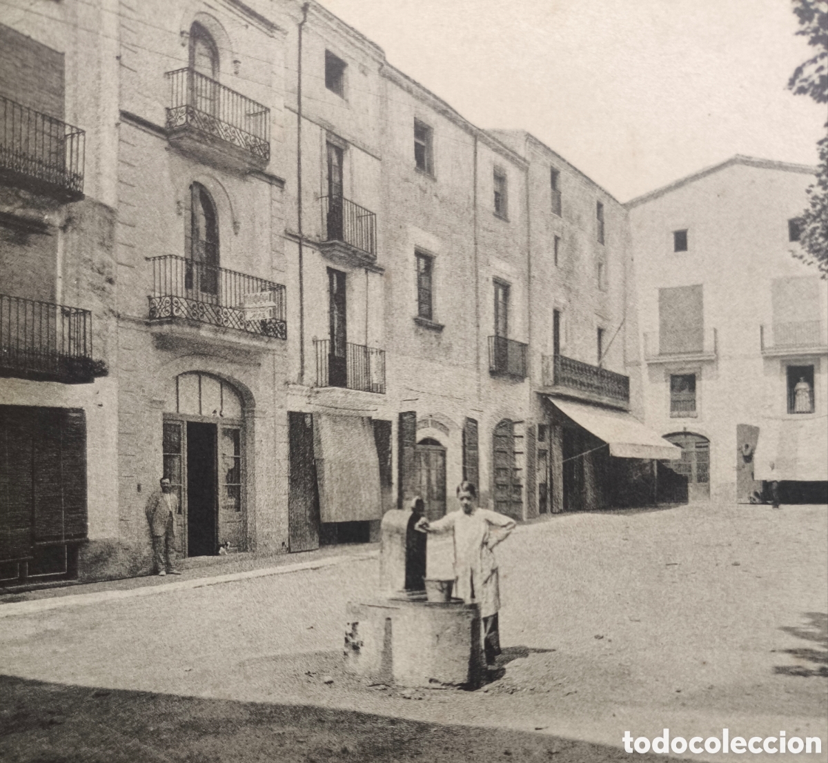 Postales: ESPARREGUERA PLA&Ccedil;A CONSTITUCI&Oacute; POSTAL FOTOTIPIA F. PITCHOTET C. 1915