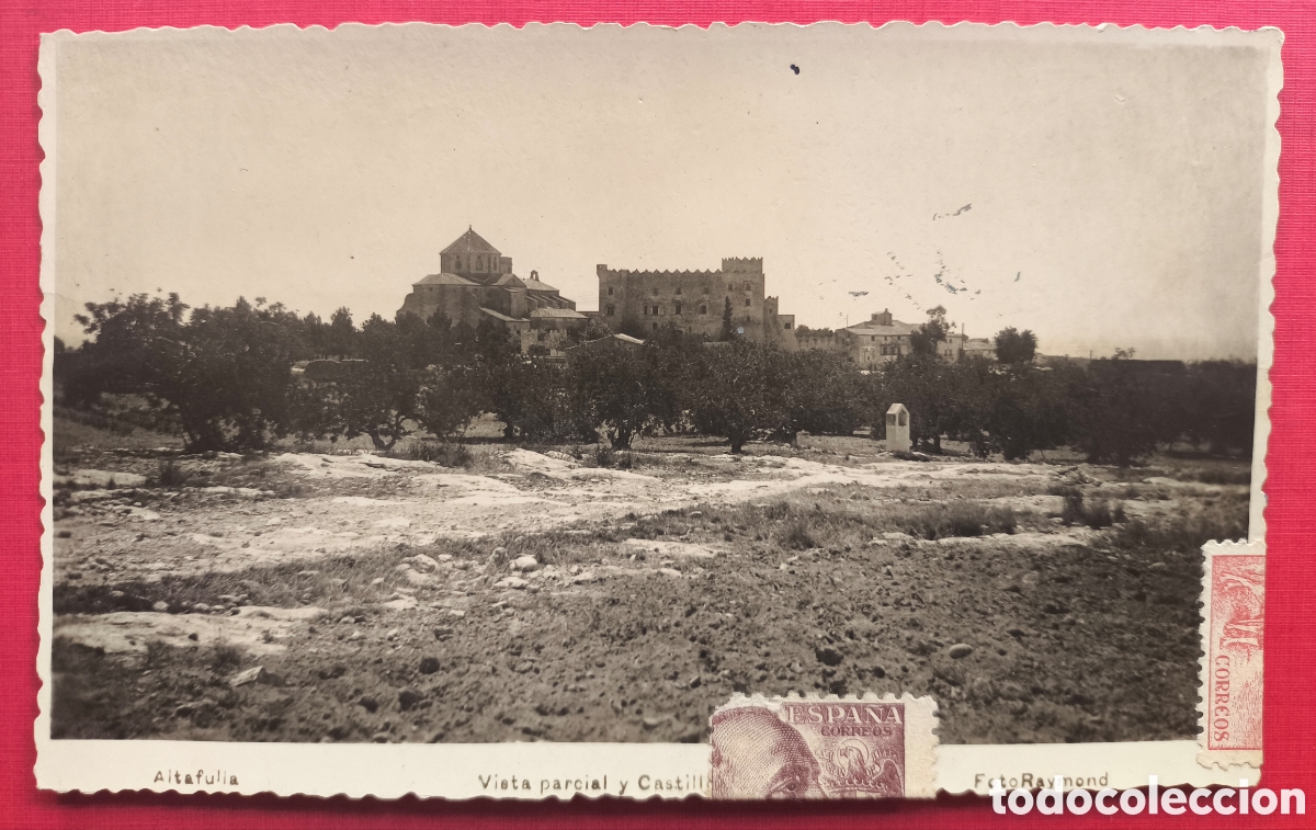 Postales: ALTAFULLA POSTAL FOTOGR&Aacute;FICA TARRAGONA C. 1945