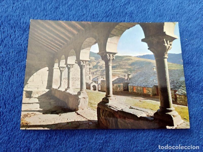 Postales: POSTAL CATALU&Ntilde;A GERONA CARALPS PORTICO IGLESIA ROMANICA SIGLO X NO CIRCULADA