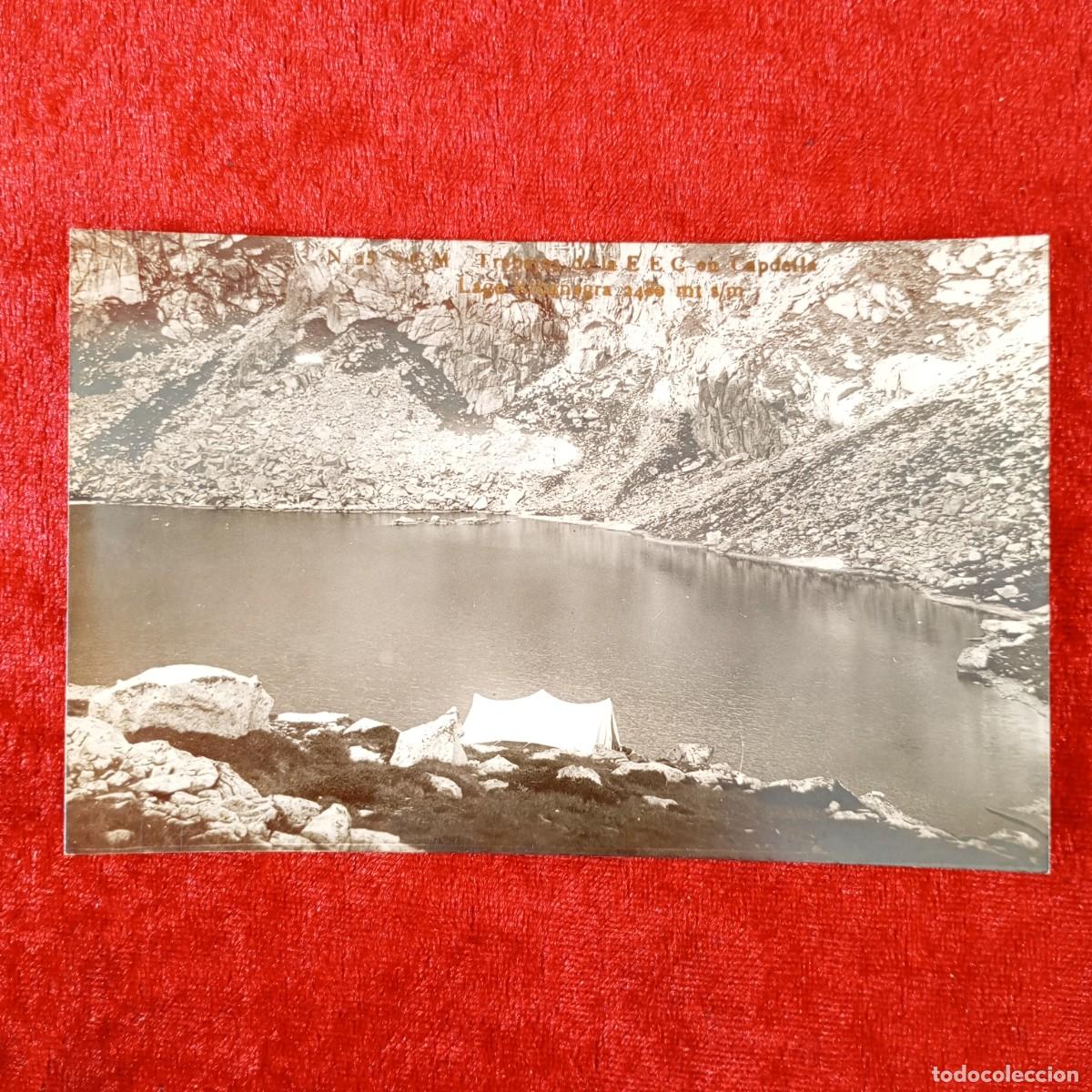Postales: POSTAL - TRABAJOS DE LA E.E.C. EN CAPDELLA - LAGO RIBANEGRA - 25 - S.G.M. - RAR&Iacute;SIMA / 1967