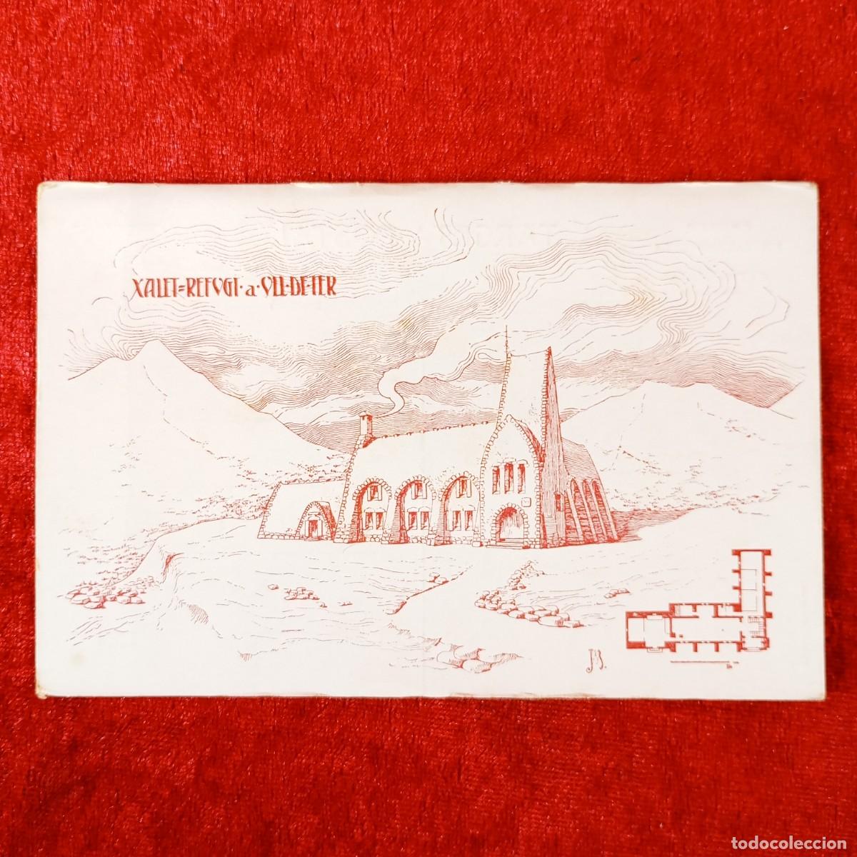 Postales: POSTAL - XALET - REFUGI A ULL DE TER - CENTRE EXCURISIONISTA DE CATALUNYA - THOMAS - RAR&Iacute;SIMA / 1975