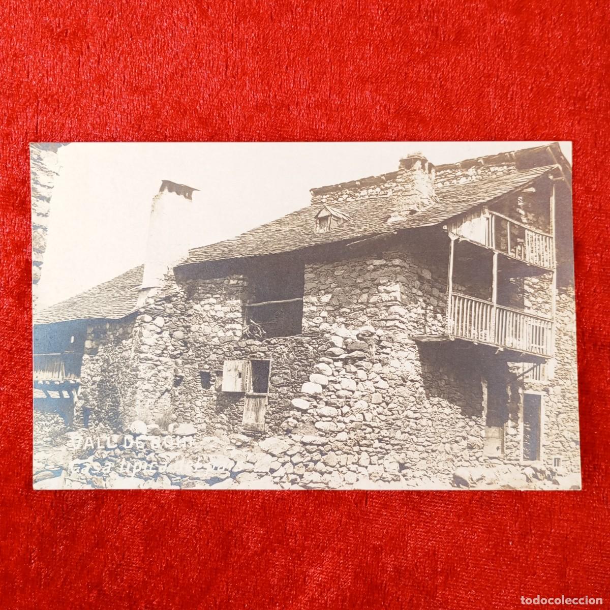Postales: POSTAL - VALL DE BOHI - CASA TIPICA DEL PAIS - C. 1900 - RAR&Iacute;SIMA / 1980