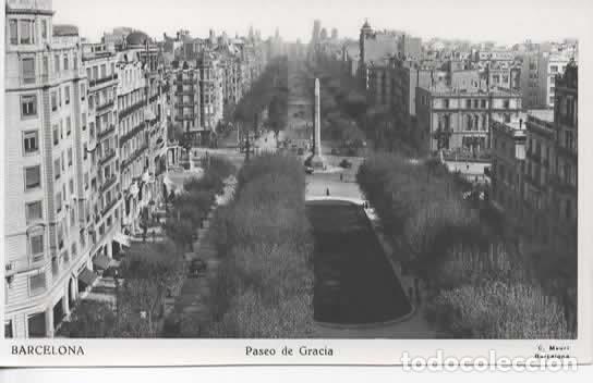 Postales: BARCELONA SIN ESCRIBIR PASEO DE GRACIA