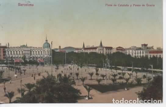 Postales: BARCELONA ESCRITA PLAZA DE CATALU&Ntilde;A