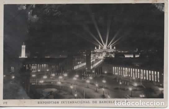 Postales: BARCELONA ESCRITA EXPOSICION INTERNACIONAL