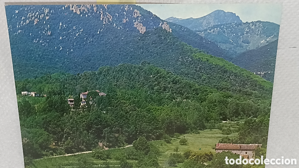 Postales: Rielles de Montseny hostal bell llock