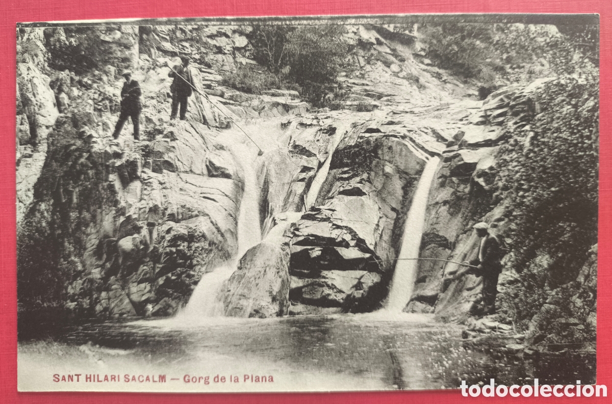 Postales: SANT HILARI SACALM GORG DE LA PLANA POSTAL FOTOTIPIA C. 1910