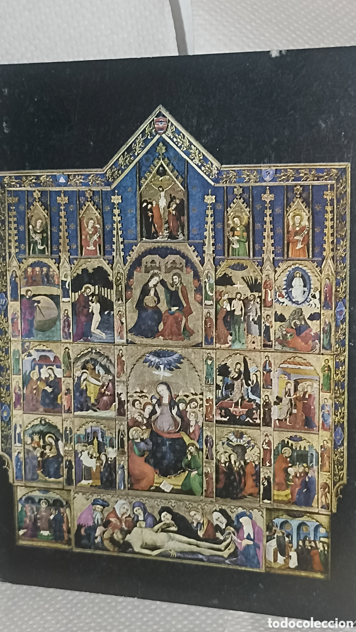 Postales: Manresa CEO bas&iacute;lica retablo de sant spirit