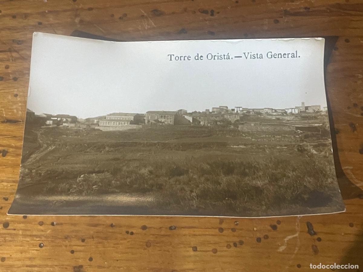 Postales: TORRE DE ORIST&Aacute; - VISTA GENERAL ANTIGUA POSTAL FOTOGR&Aacute;FICA 14X9 cm .