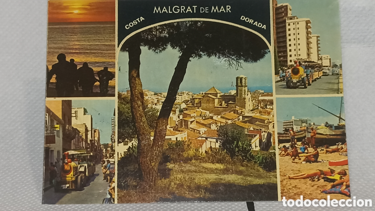 Postales: Malgrat de Mar Costa dorada Barcelona