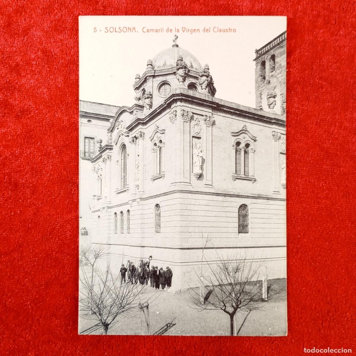 Postales: POSTAL - SOLSONA - CAMARIL DE LA VIRGEN DEL CLAUSTRO - 5 - THOMAS - RAR&Iacute;SIMA / 2086