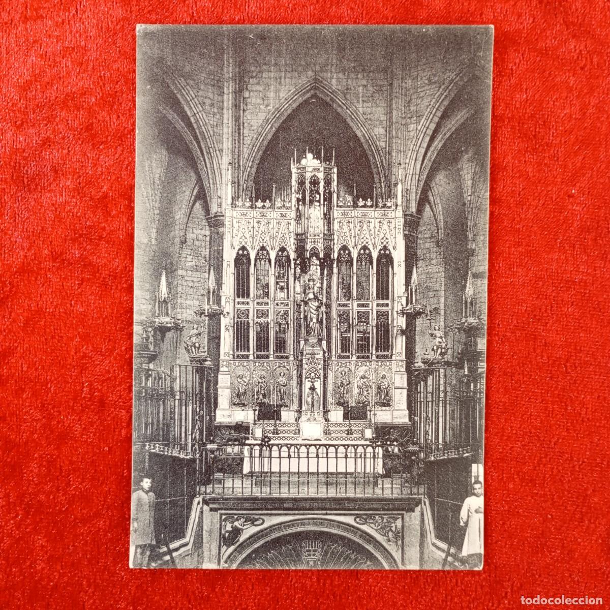 Postales: POSTAL - MANRESA - ALTAR MAYOR DE LA BASILICA - 74476 - IM. LIB. ROCA - RAR&Iacute;SIMA / 2107