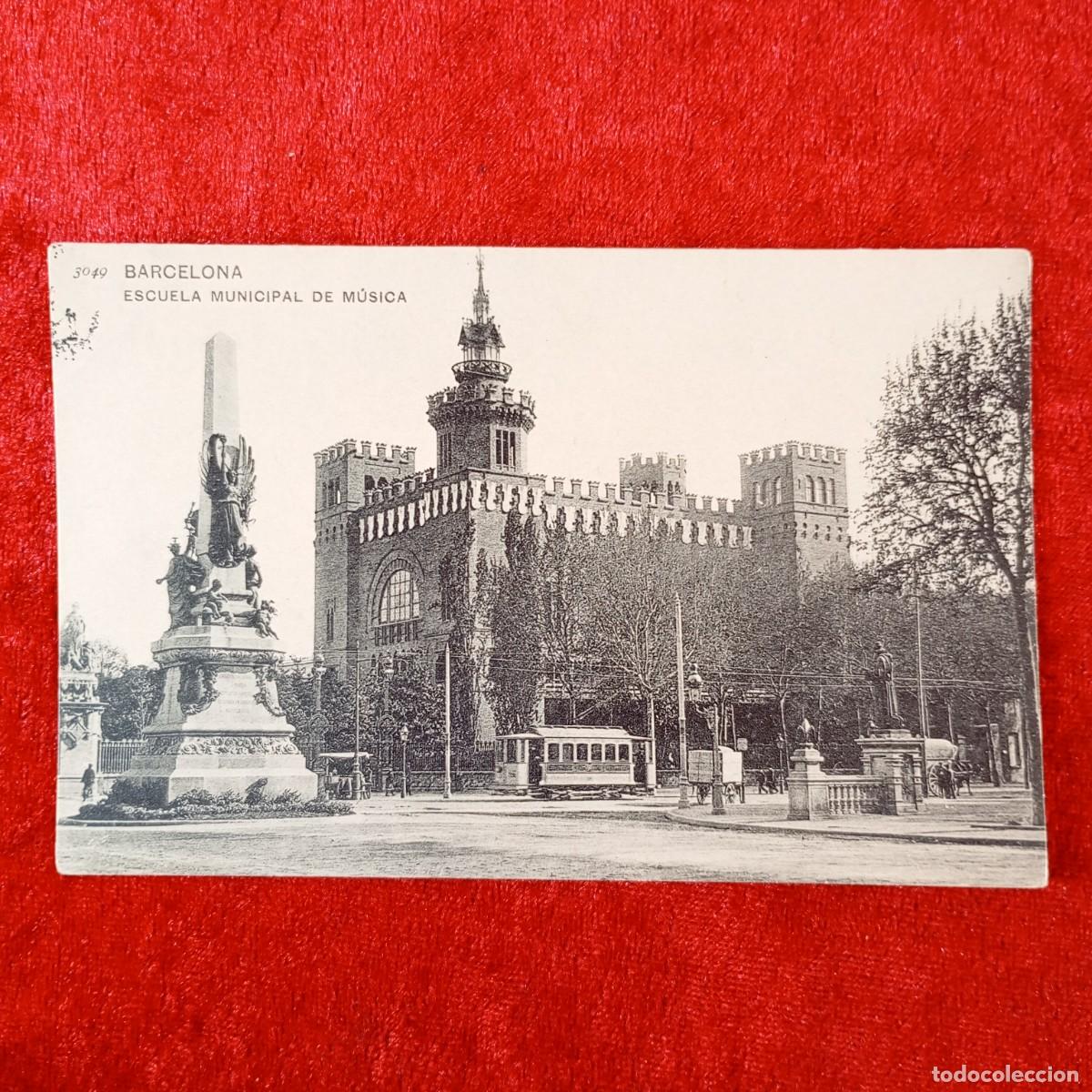 Postales: POSTAL - BARCELONA - ESCUELA MUNICIPAL DE M&Uacute;SICA - 3049 - RAR&Iacute;SIMA / 2140