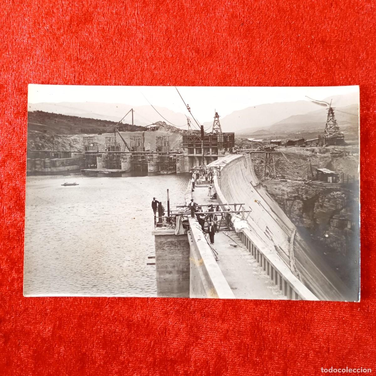 Postales: POSTAL - PRESA Y CENTRAL HIDROEL&Eacute;CTRICA DE CAPDELLA - C. 1900 MODERNISTA - &Uacute;NICA - RAR&Iacute;SIMA / 2256
