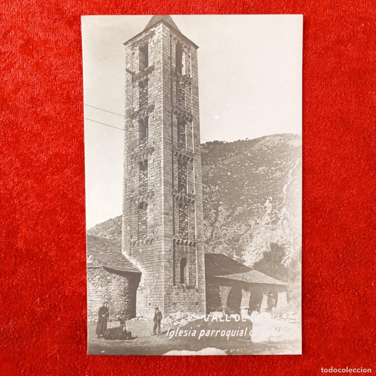 Postales: POSTAL - VALL DE BOHI - IGLESIA PARROQUIAL DE ERILL - ERILL LA VALL - RAR&Iacute;SIMA / 2285