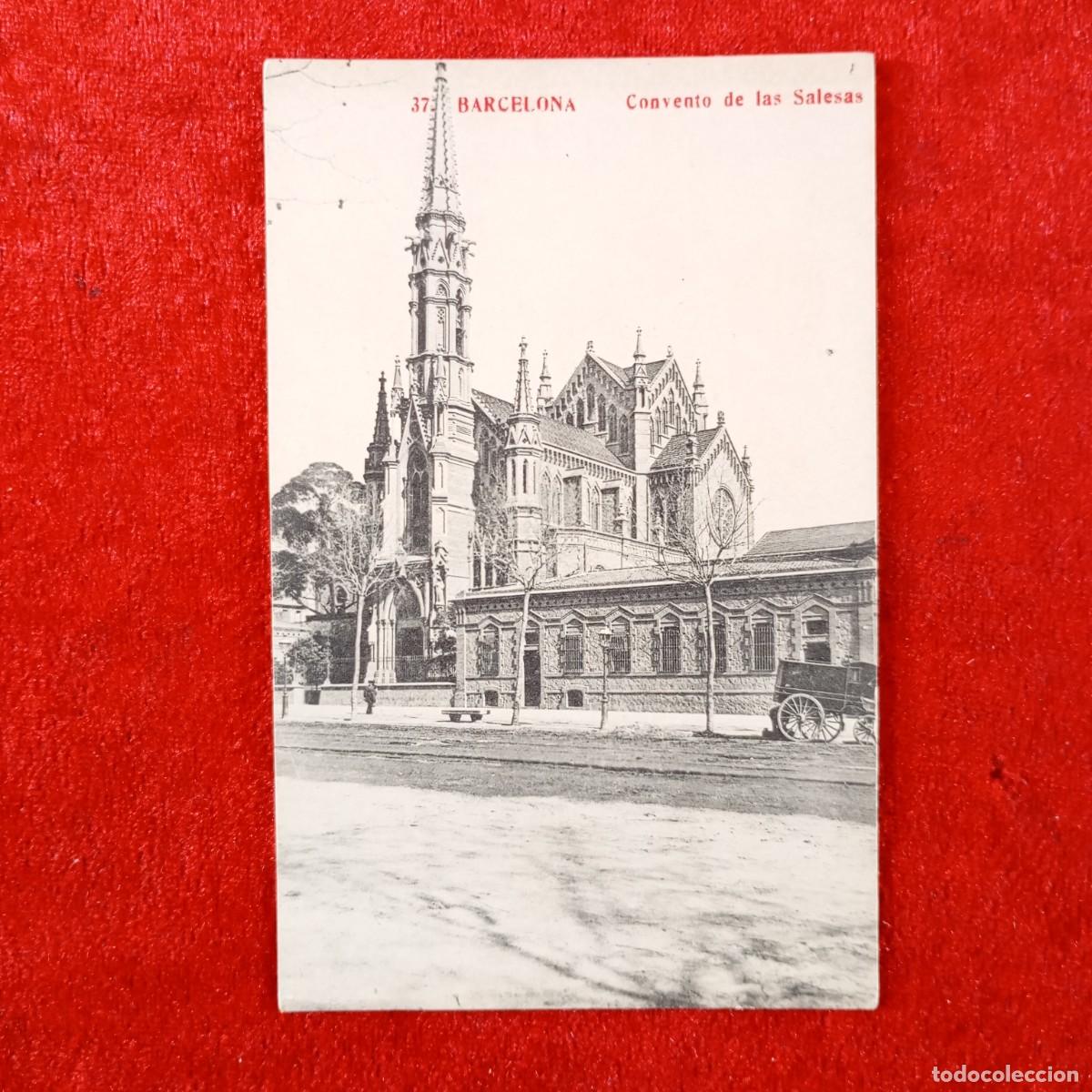 Postales: POSTAL - BARCELONA - CONVENTO DE LAS SALESAS - 37 - MADRIGUERA - RAR&Iacute;SIMA / 2318