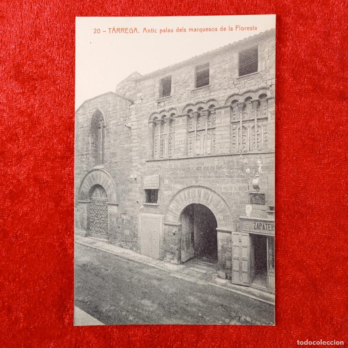 Postales: POSTAL - T&Aacute;RREGA - ANTIC PALAU DELS MARQUESOS DE LA FLORESTA - 20 - THOMAS - RAR&Iacute;SIMA / 2328