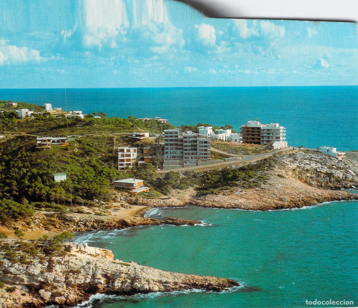 Postales: Postal de la Costa Dorada en Tarragona con detalle de la costa