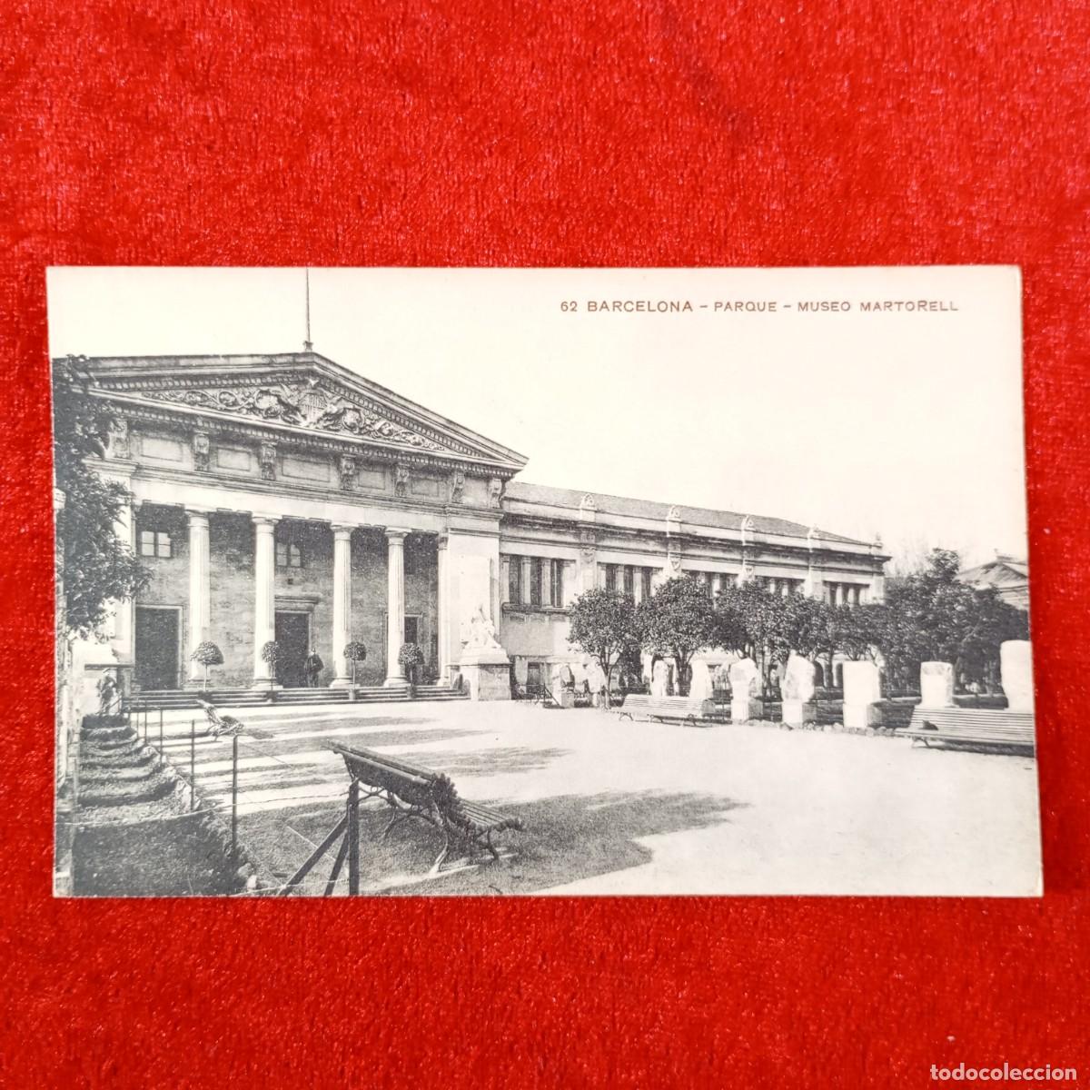 Postales: POSTAL - BARCELONA - PARUQE DE LA CIUDADELA - MUSEO MARTORELL - RAR&Iacute;SIMA / 2394