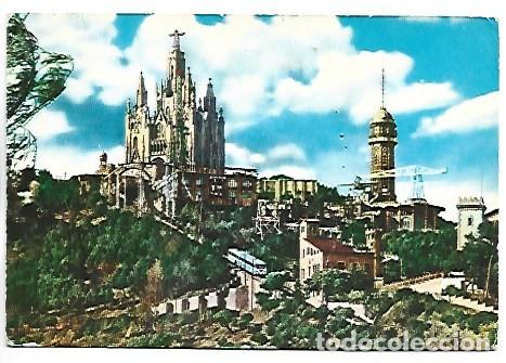 Postales: BASILICA NACIONAL EXPIATORIA DEL SAGRADO CORAZON.- TIBIDABO / BARCELONA