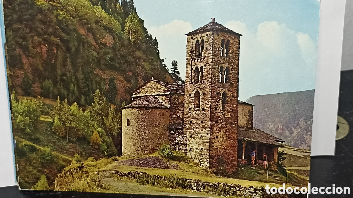 Postales: Vais de Andorra ermita romana de San Juan de casellas