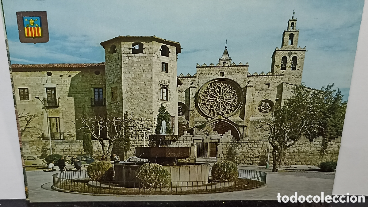 Postales: Sant Cugat del Vall&eacute;s Barcelona monasterio