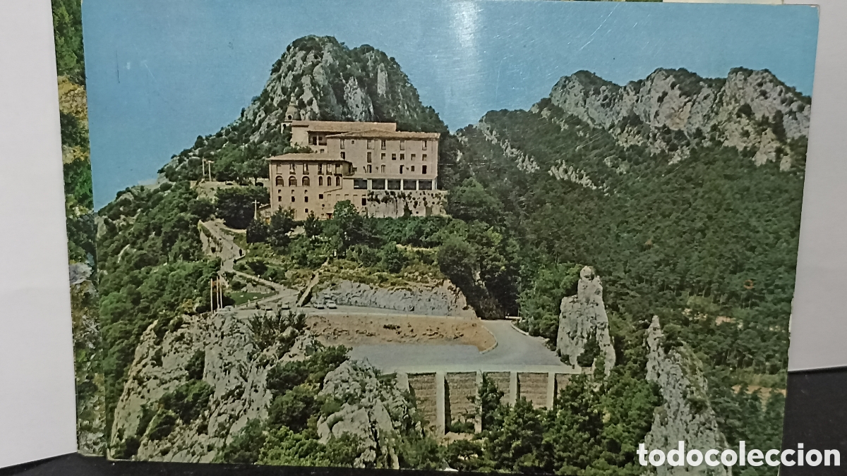Postales: Berga santuario de mare de d&eacute;u de queralt