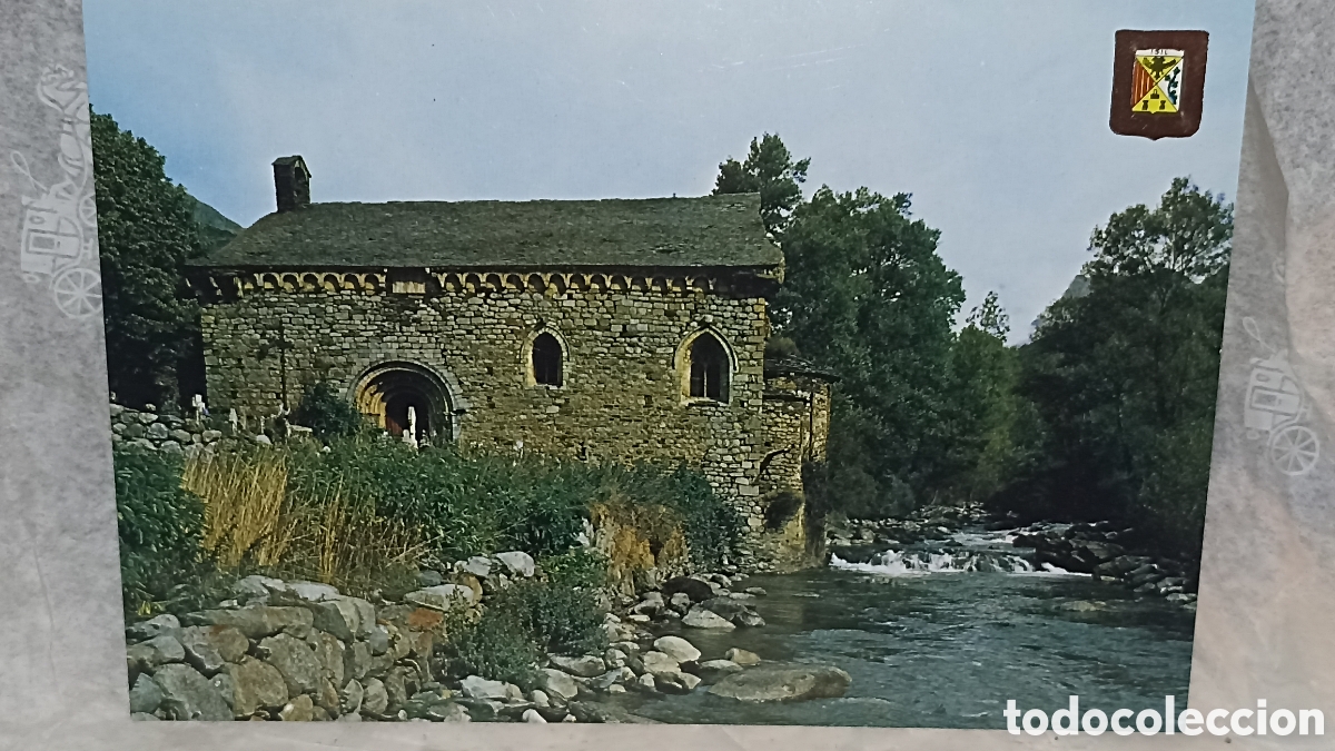 Postales: MINT!!!Iglesia San Juan L&eacute;rida Pirineo catal&aacute;n