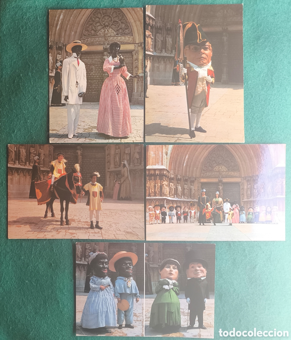 Postales: TARRAGONA CAP GROSSOS NANS POSTAL A COLOR LOTE 5 C. 1970