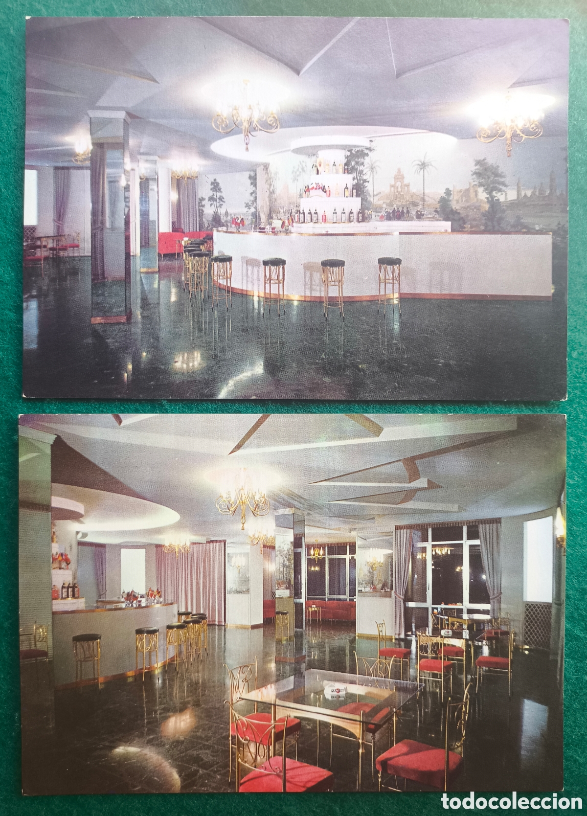 Postales: BARCELONA TERRAZA MARTINI POSTAL A COLOR LOTE 2 A&Ntilde;O 1962