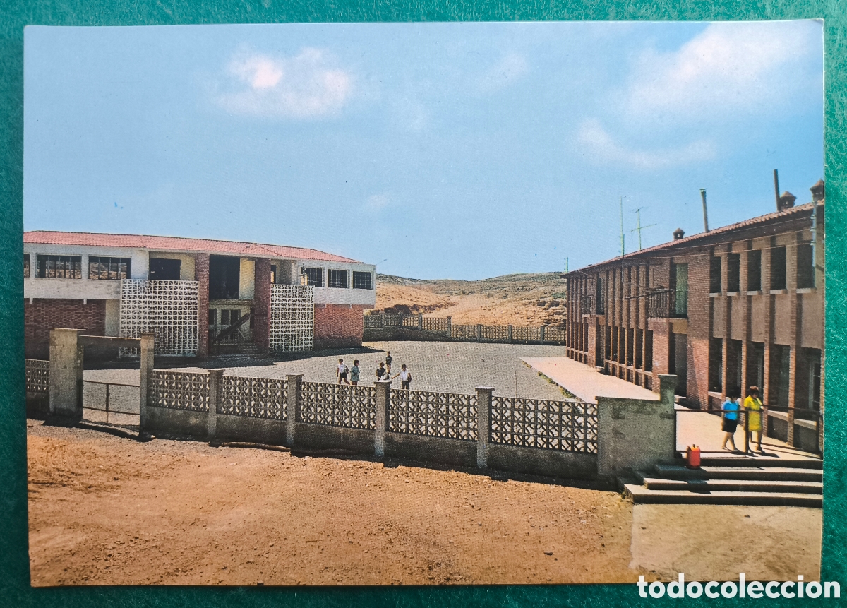 Postales: ALCOLETGE ESCOLA POSTAL A COLOR LLEIDA C. 1965