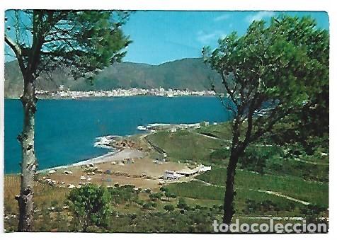 Postales: VISTA GENERAL Y CAMPING.- COSTA BRAVA - PUERTO DE LA SELVA / GIRONA