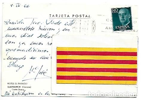Postales: &rdquo; HOTEL EL PARAISO &rdquo;.- LLAFRANCH / GIRONA - Foto 2