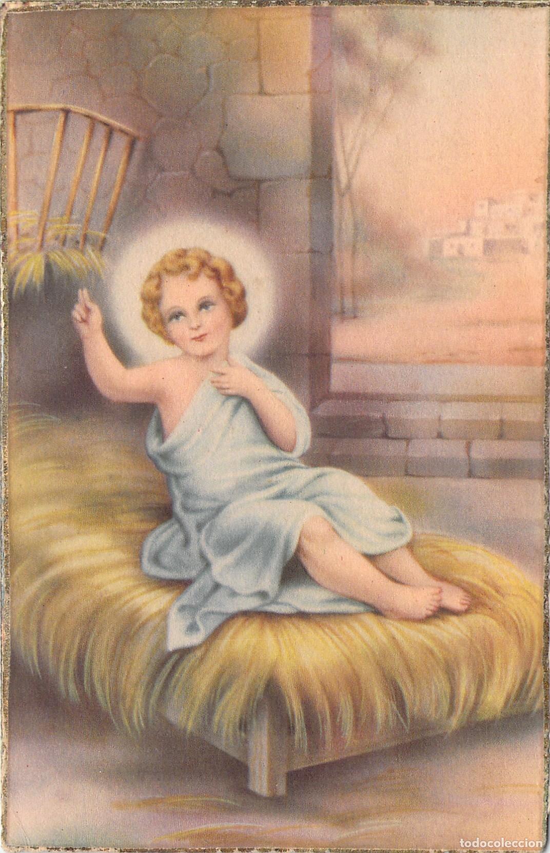 Postales: Postal religiosa con imagen del Ni&ntilde;o Jes&uacute;s