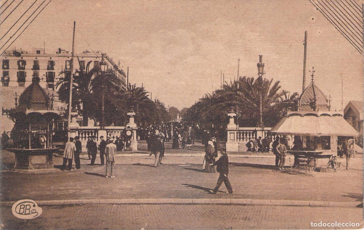 Postales: Postal de Barcelona Paseo Colon vista urbana antigua
