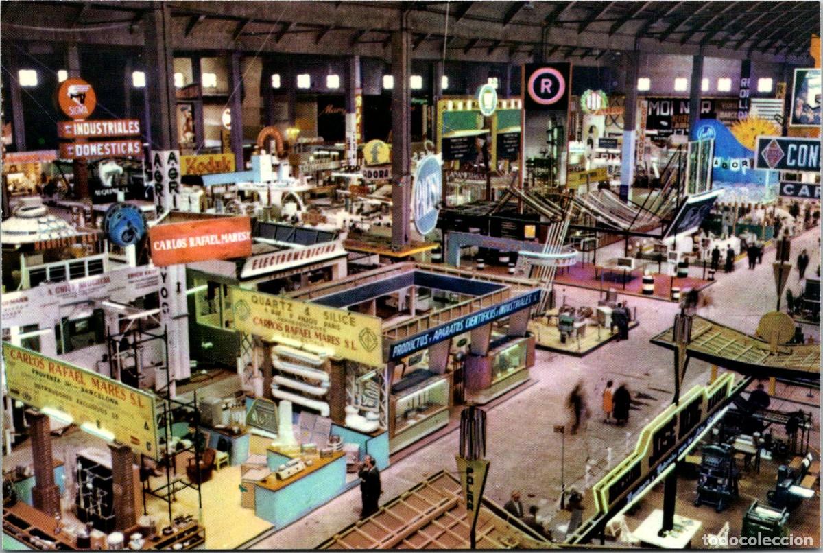 Postales: Barcelona - Feria Internacional de Muestras - Palacio n&uacute;m 1 - G. 28 - DL. B. 7317-IV - Sigma - Kodak